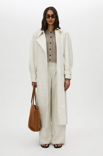 Camilla and Marc Tulsa Trench - Cream Hyde Boutique