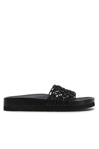 La Tribe Tyla Slide - Black Hyde Boutique
