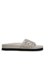 Load image into Gallery viewer, La Tribe Tyla Slide - Cream Hyde Boutique
