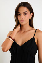 Load image into Gallery viewer, Stories Be Told Brown Resin Bangle
