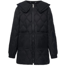 Load image into Gallery viewer, Moke Tess Women Quilt Coat - Black Apparel > Women > Clothing > Jackets > Bomber Jackets > Quilted Bomber Jackets > Moke Hyde Boutique
