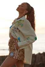 Load image into Gallery viewer, Sabbi The Don Julio Shirt - Seas The Day Cream Apparel > Women > Clothing > Shirts &amp; Tops > Shirts > Button-Up Shirts > Sabbi Hyde Boutique
