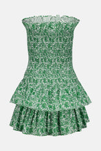 Load image into Gallery viewer, Caitlin Crisp Georgette Dress - Green Liberty Poplin  Hyde Boutique   
