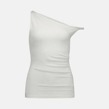 Load image into Gallery viewer, Caitlin Crisp Twister Tank - White  Hyde Boutique   
