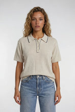 Load image into Gallery viewer, Aleger Terry Polo - Sand Knitwear ALEGER
