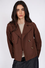 Load image into Gallery viewer, Marlow Unity Short Trench - Java Apparel > Women > Clothing > Jackets > Trench Coats > Cropped Trench Coats > Marlow Hyde Boutique
