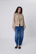Load image into Gallery viewer, Marlow Unity Short Trench - Camel Hyde Boutique
