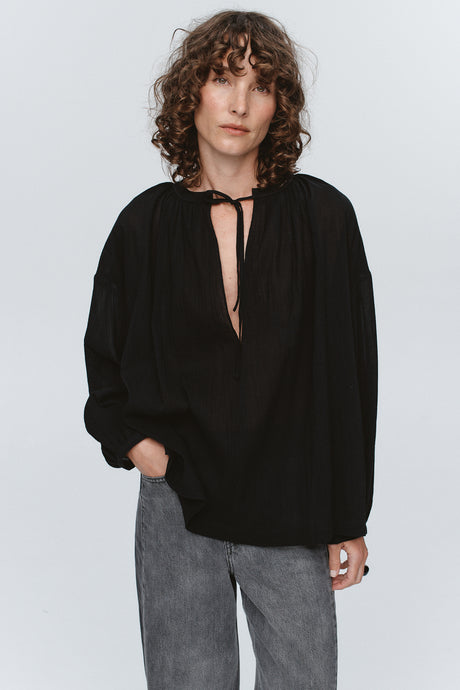 Marle Valerie Top - Black Hyde Boutique