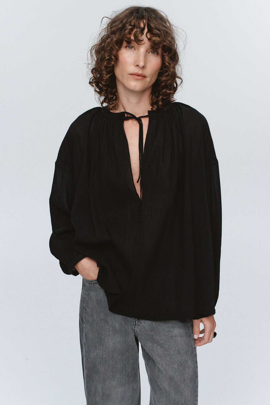 Marle Valerie Top - Black Hyde Boutique