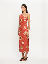 Load image into Gallery viewer, Kivari Vacanza Midi Dress - Red

