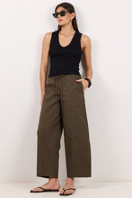 Load image into Gallery viewer, Ivy + Jack Transit Pull On Waist Tie Barrel Leg Pants - Olive Hyde Boutique
