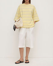 Load image into Gallery viewer, Assembly Label Nora Cotton Stripe Oversized Tee - Rind Stripe Hyde Boutique
