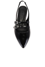 Load image into Gallery viewer, Alohas Wren Leather Pumps - Black  Hyde Boutique   
