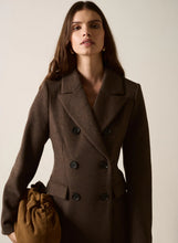 Load image into Gallery viewer, Esmaee Reference Tailored Coat - Espresso Hyde Boutique
