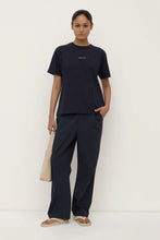 Load image into Gallery viewer, Assembly Label Atelier Logo Tee - True Navy/White ARRIVING MID DEC
