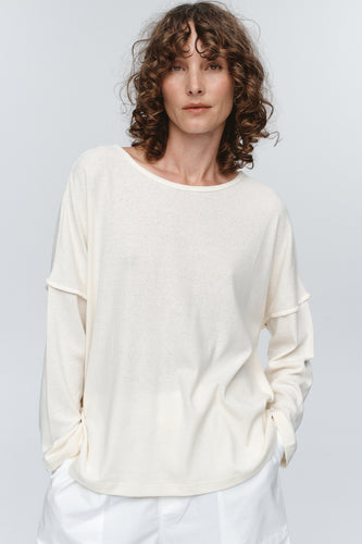 Marle Yelena Tee - Creme Hyde Boutique
