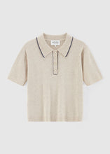 Load image into Gallery viewer, Aleger Terry Polo - Sand Knitwear ALEGER
