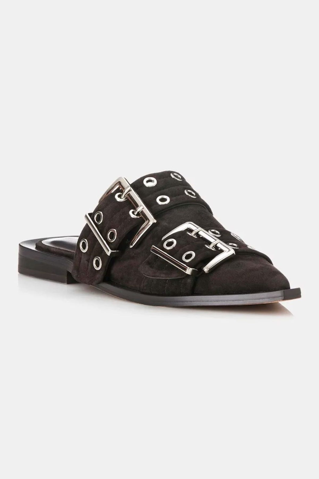 Alias Mae Zinia Flats - Chocolate Suede Hyde Boutique
