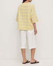 Load image into Gallery viewer, Assembly Label Nora Cotton Stripe Oversized Tee - Rind Stripe Hyde Boutique
