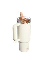 Load image into Gallery viewer, Stanley The Oasis Quencher ProTour Flip Straw Tumbler 30oz - Cream Apricot Gloss
