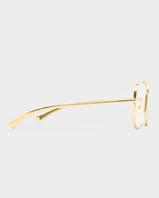 Load image into Gallery viewer, Luv Lou The Carter Blue Light Glasses - Gold Eyewear Luv Lou
