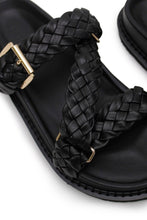 Load image into Gallery viewer, La Tribe Aki Sandal - Black/Gold Hyde Boutique
