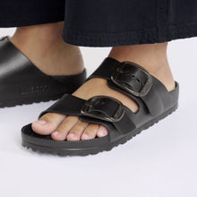 Load image into Gallery viewer, Birkenstock Arizona Big Buckle EVA (Narrow) - Black Hyde Boutique
