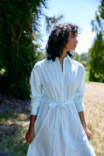 Aston Studio Arlet Dress - Arctic Stripe Apparel > Women > Clothing > Dresses > Maxi Dresses > Aston Studio Hyde Boutique