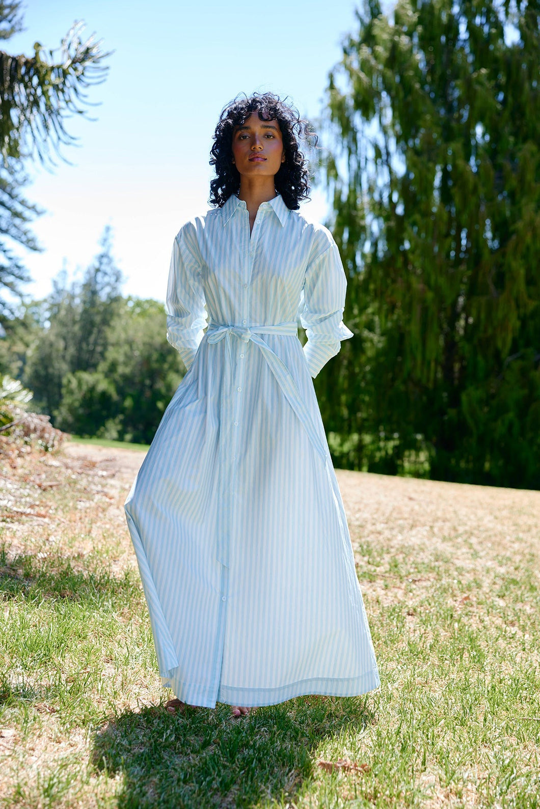 Aston Studio Arlet Dress - Arctic Stripe Hyde Boutique