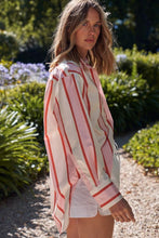 Load image into Gallery viewer, Aston Studio Buddy Shirt - Hana Stripe  Hyde Boutique   
