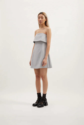 Remain Aubrey Mini Dress - Slate  Hyde Boutique   