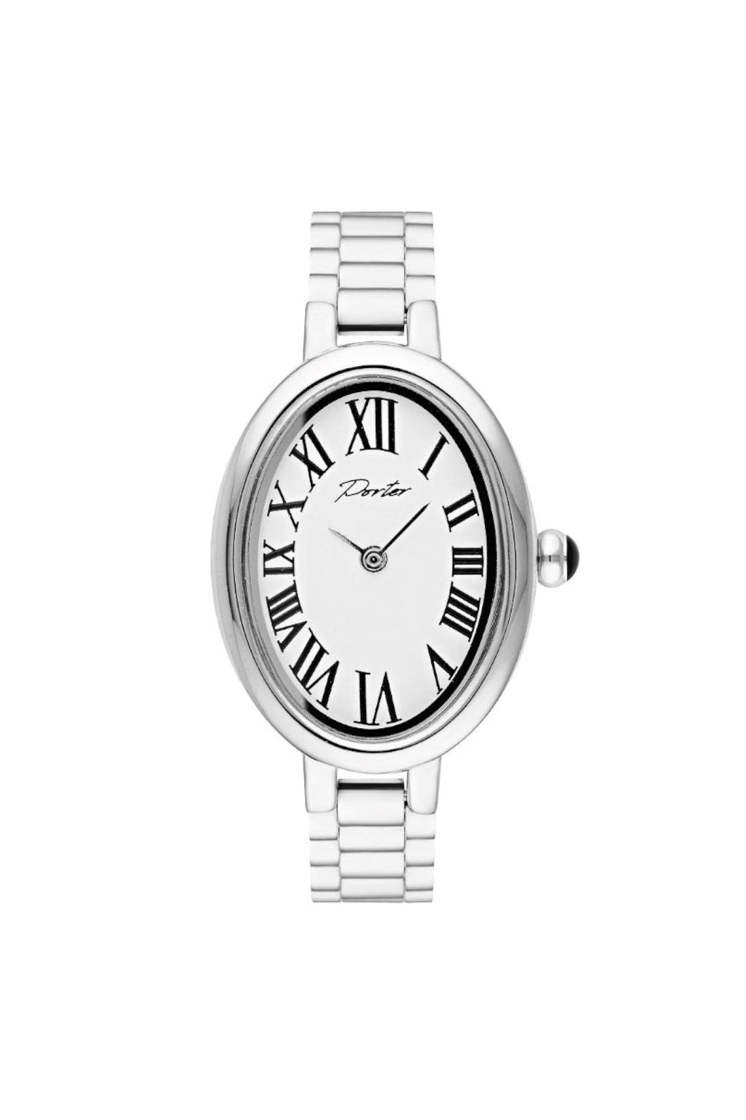 Porter Baby Link Watch - White Gold