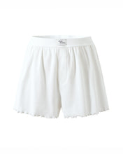 Load image into Gallery viewer, Dear Dylan Organic Babylock Boxer Short - Blanc Hyde Boutique
