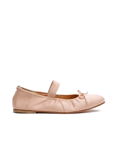 La Tribe Ballet Flat - Pink Satin Hyde Boutique