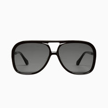 Load image into Gallery viewer, Valley Eyewear Bang - Gloss Black w. Matte Black Metal Trim / Black Lens  Hyde Boutique   
