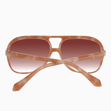 Load image into Gallery viewer, Valley Eyewear Bang Bang Pastel Tort w. Gold Metal / Dark Orange Gradient Lens Hyde Boutique
