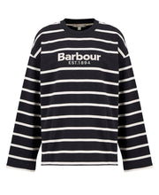 Load image into Gallery viewer, Barbour Maeve Top - Dark Navy/Ecru Stripe Hyde Boutique
