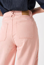 Load image into Gallery viewer, Seventy &amp; Mochi Two Tone Bay Jean - Powder Pink Hyde Boutique
