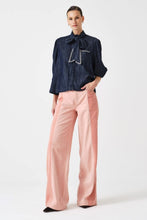 Load image into Gallery viewer, Seventy &amp; Mochi Two Tone Bay Jean - Powder Pink Hyde Boutique
