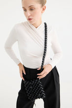 Load image into Gallery viewer, La Tribe Beaded Crossbody Bag - Black Hyde Boutique
