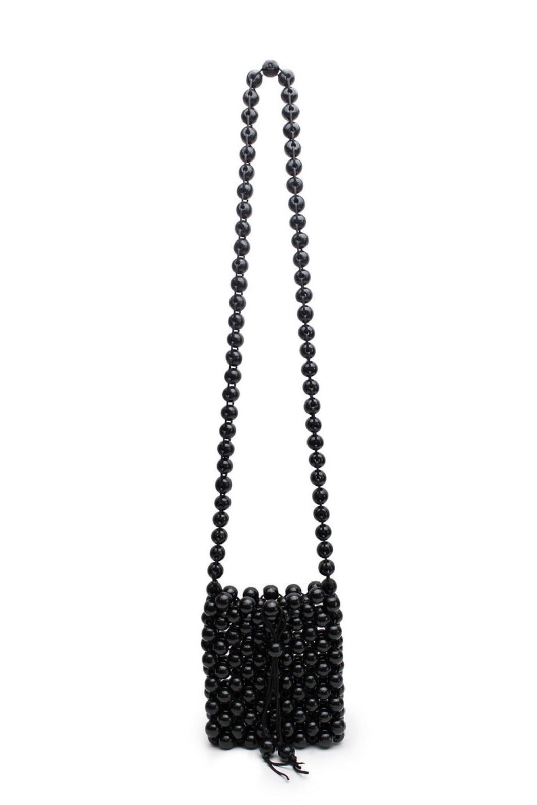 La Tribe Beaded Crossbody Bag - Black Hyde Boutique