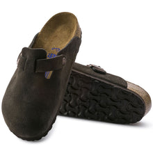 Load image into Gallery viewer, Birkenstock Boston SFB Suede Leather (Regular) - Mocha  Hyde Boutique   
