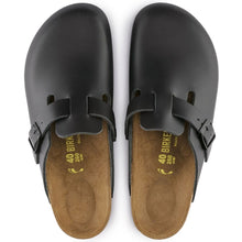 Load image into Gallery viewer, Birkenstock Boston Smooth Leather (Regular) - Black  Hyde Boutique   
