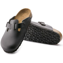 Load image into Gallery viewer, Birkenstock Boston Smooth Leather (Regular) - Black  Hyde Boutique   
