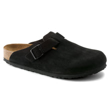 Load image into Gallery viewer, Birkenstock Boston SFB Suede (Regular) - Black  Hyde Boutique   
