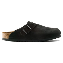 Load image into Gallery viewer, Birkenstock Boston SFB Suede (Regular) - Black  Hyde Boutique   
