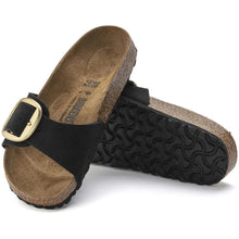 Load image into Gallery viewer, Birkenstock Madrid Big Buckle Nubuck (Regular) - Black Hyde Boutique
