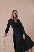 Load image into Gallery viewer, Caitlin Crisp Mrs Vincent Dress - Black Dress Hyde Boutique   

