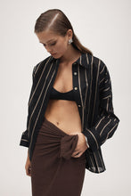 Load image into Gallery viewer, Marle Edie Shirt - Black Stripe  Hyde Boutique   
