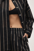 Load image into Gallery viewer, Marle Edie Shirt - Black Stripe  Hyde Boutique   
